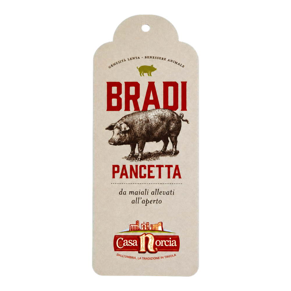Etichetta Pancetta Tesa